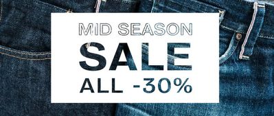 Aanbiedingen van Kleding, Schoenen & Accessoires | Mid Season Sale All -30% bij Replay | 12-4-2024 - 30-4-2024