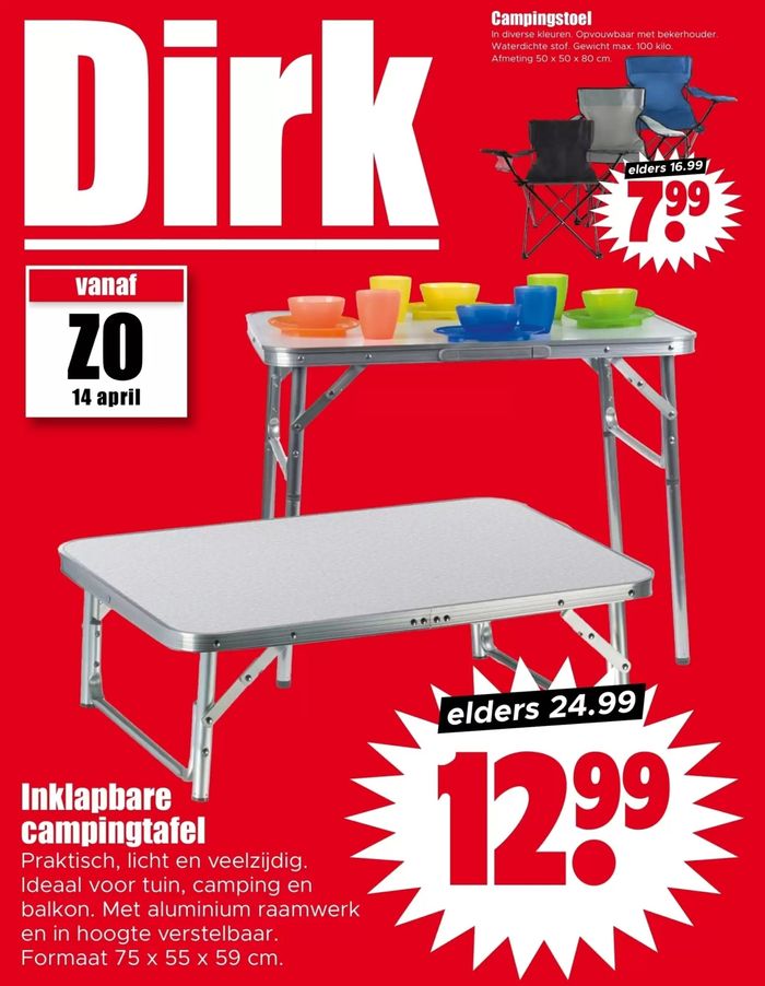 Catalogus van Dirk in Rotterdam | Folder Dirk ! | 14-4-2024 - 20-4-2024