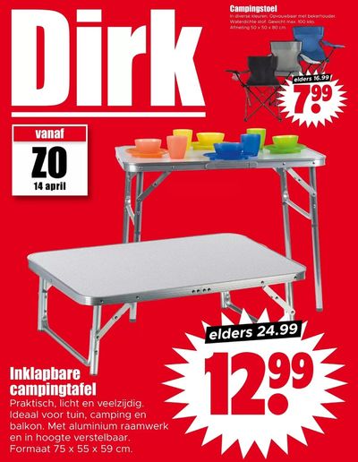 Catalogus van Dirk in Harderwijk | Folder Dirk ! | 14-4-2024 - 20-4-2024
