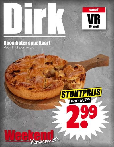 Aanbiedingen van Supermarkt in Almere | Weekend Verwenners bij Dirk | 19-4-2024 - 21-4-2024