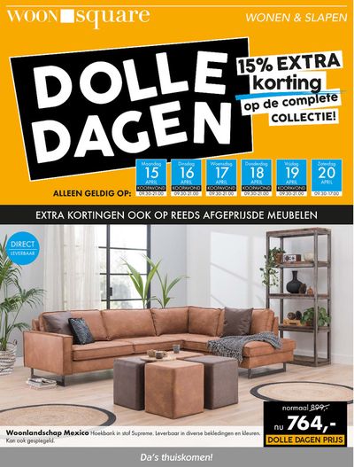 Catalogus van Woonsquare in Oosterhout | Woonsquare folder | 14-4-2024 - 28-4-2024