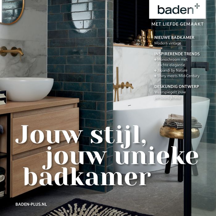 Catalogus van Badenplus in Doetinchem | Jouw stijl, jouw unieke bådkamer | 16-4-2024 - 23-5-2025