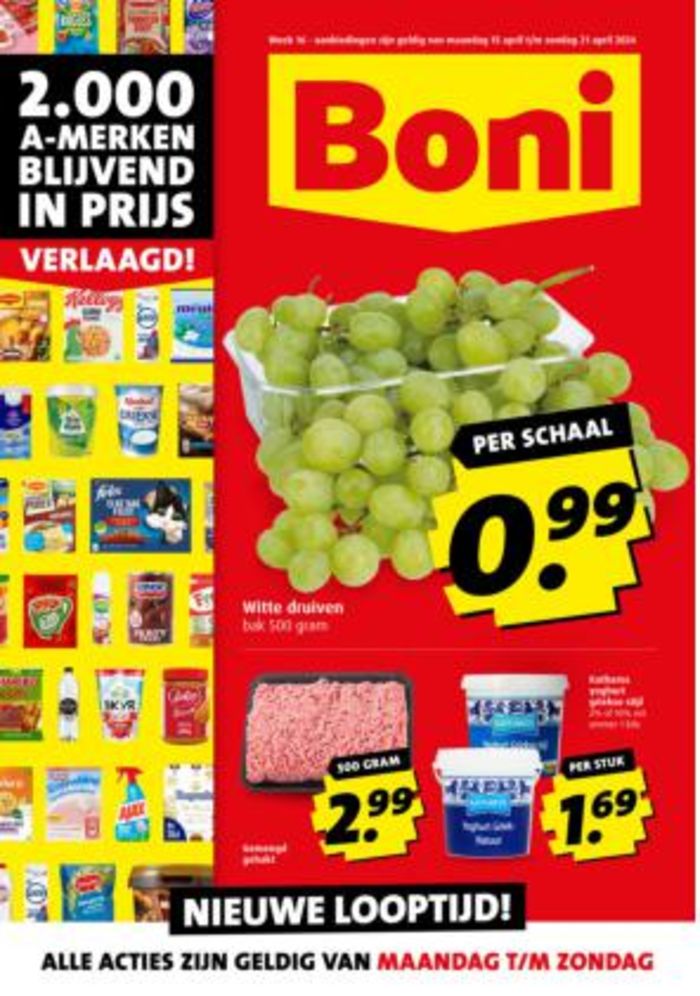 Catalogus van Boni in Zwolle | Folder week 16 | 18-4-2024 - 2-5-2024
