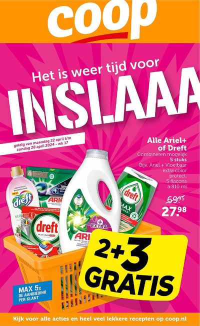 Aanbiedingen van Supermarkt in Zaanstad | Coop folder ! bij Coop | 18-4-2024 - 2-5-2024