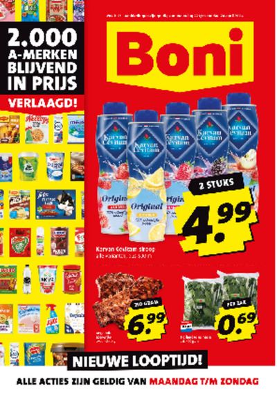 Aanbiedingen van Supermarkt in Harderwijk | Folder week 17 bij Boni | 20-4-2024 - 4-5-2024
