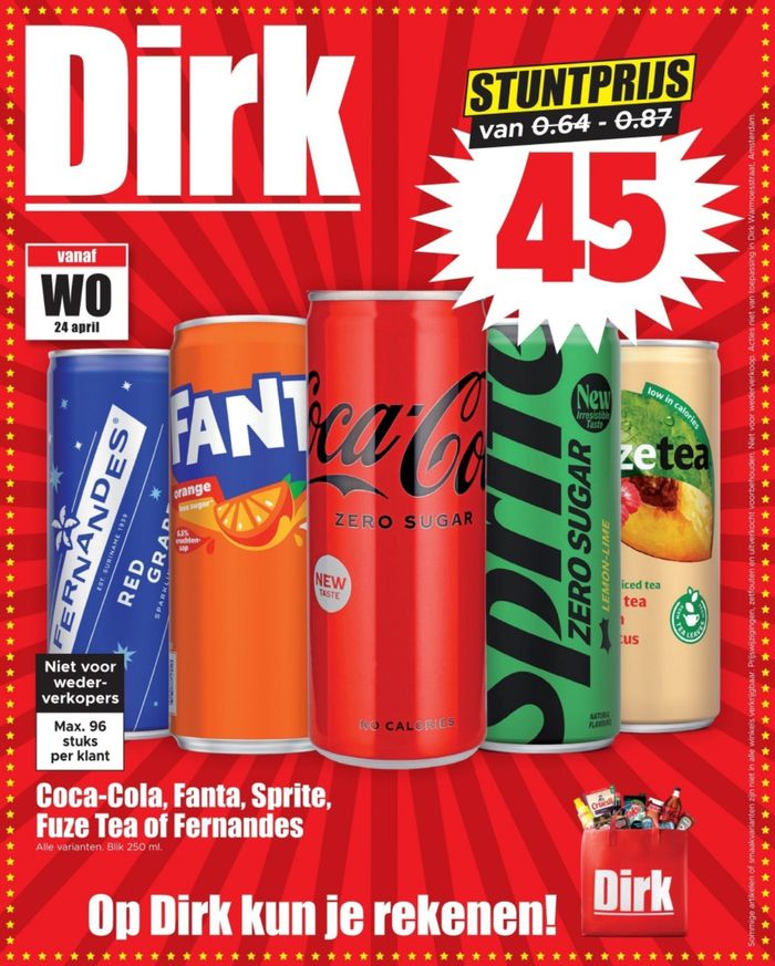 Catalogus van Dirk | Stunt Prijs | 24-4-2024 - 30-4-2024