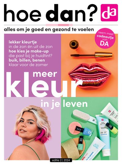 Catalogus van DA in Amsterdam | hoe dan? alles om je goed en gezond te voelen | 21-4-2024 - 5-5-2024