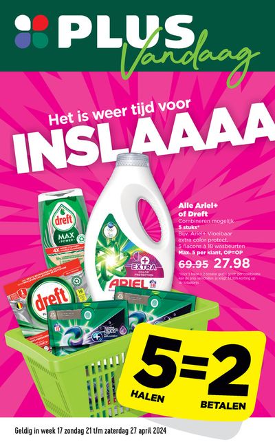 Aanbiedingen van Supermarkt in Leiden | Folder Plus bij Plus | 21-4-2024 - 27-4-2024