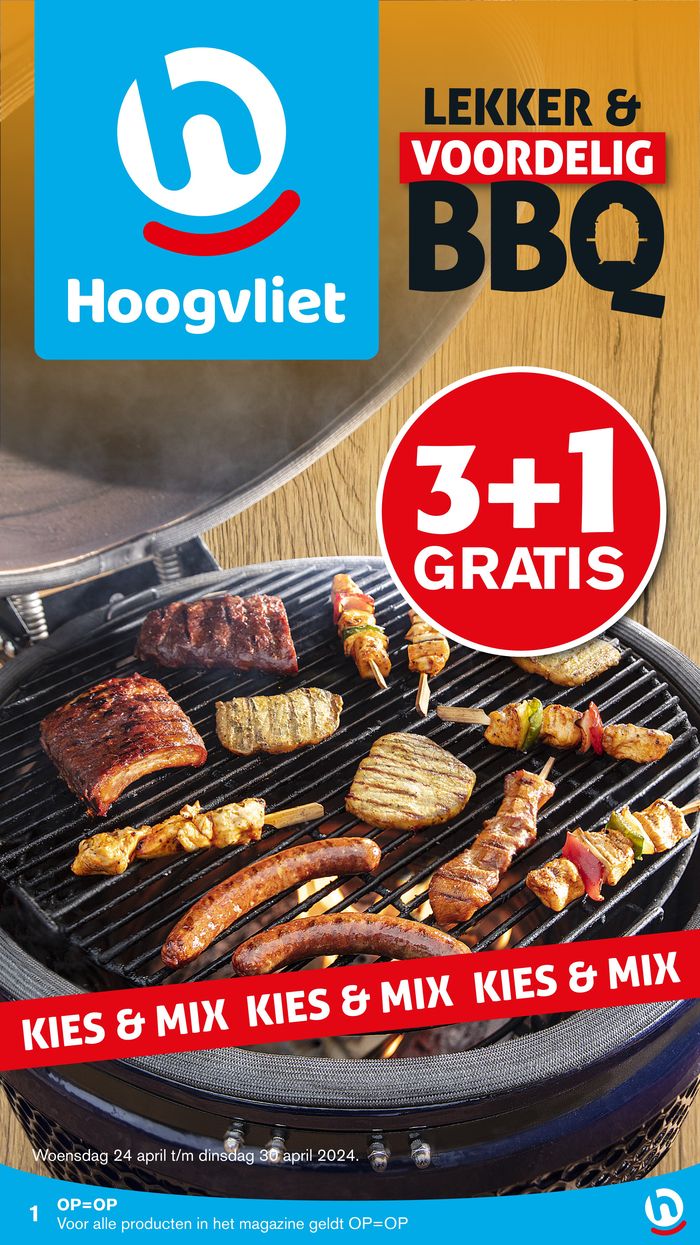 Catalogus van Hoogvliet in Hardinxveld-Giessendam | Hoogvliet BBQ magazine 2024! | 23-4-2024 - 7-5-2024