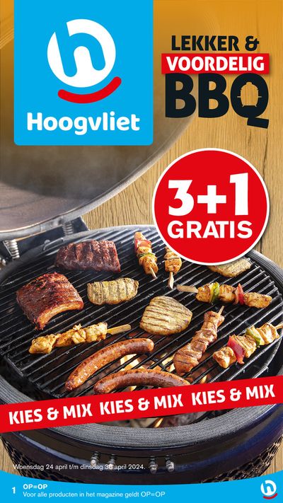 Catalogus van Hoogvliet in Leiden | Hoogvliet BBQ magazine 2024! | 23-4-2024 - 7-5-2024