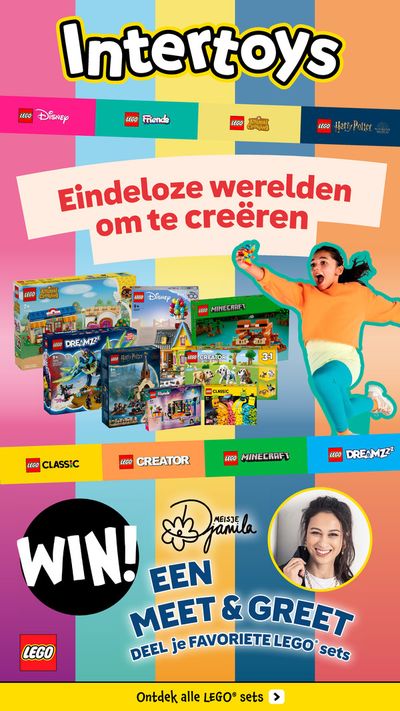 Aanbiedingen van Baby, Kind & Speelgoed in Almere | Intertoys LEGO folder week 16 2024 bij Intertoys | 23-4-2024 - 7-5-2024