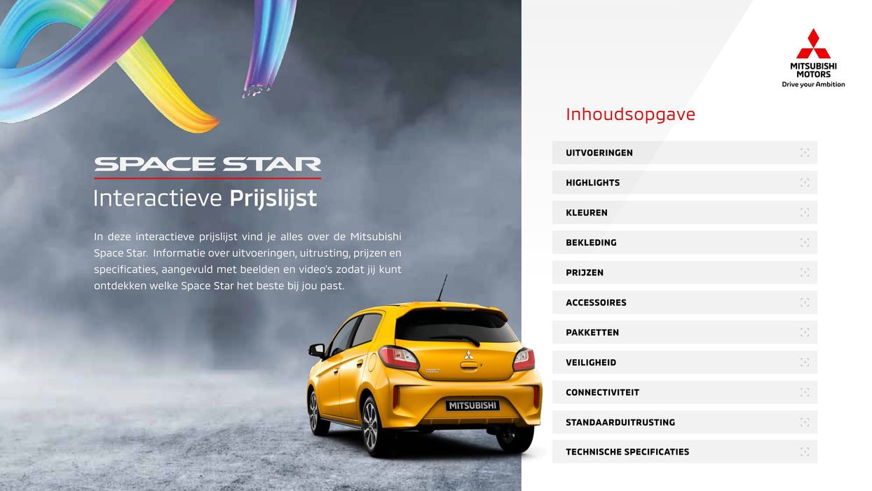 Catalogus van Mitsubishi in Bergen op Zoom | Mitsubishi Space Star | 24-4-2024 - 24-4-2025
