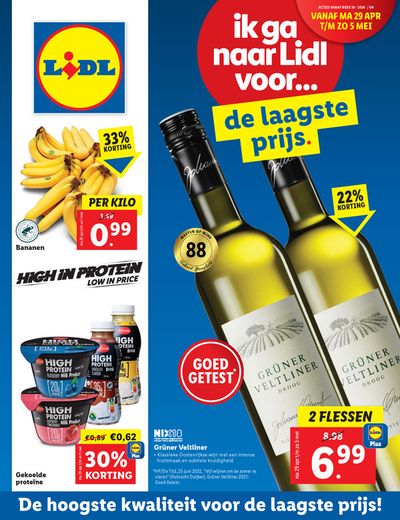 Aanbiedingen van Supermarkt in Beverwijk | ik ga naar Lidl voor... de laagste prijs. bij Lidl | 25-4-2024 - 8-5-2024
