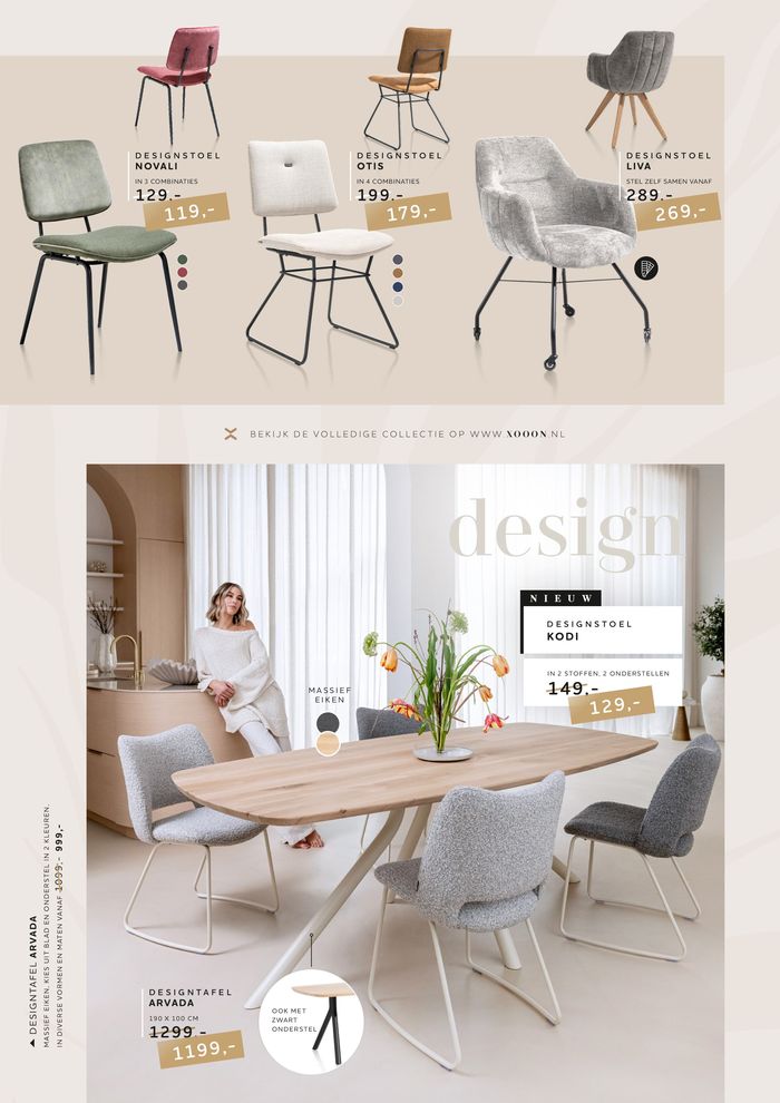 Catalogus van Xooon in Roermond | Spring Design Deals | 25-4-2024 - 9-5-2024