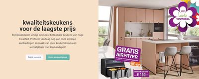 Aanbiedingen van Wonen & Meubels in Elst (Utrecht) | Keukendepot sale bij Keukendepot | 25-4-2024 - 2-5-2024