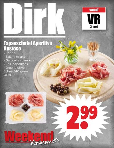 Aanbiedingen van Supermarkt in Emmen | Folder Dirk bij Dirk | 3-5-2024 - 5-5-2024