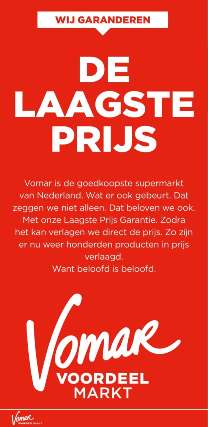 Catalogus van Vomar in Amsterdam | De Laagste Prijs | 27-4-2024 - 11-5-2024