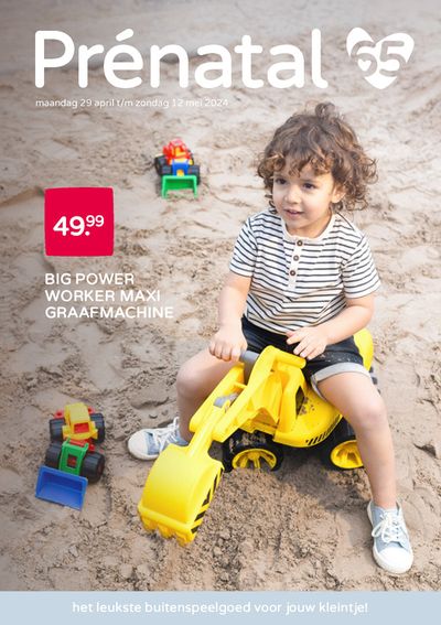 Aanbiedingen van Baby, Kind & Speelgoed in Utrecht | Prenatal folder ! bij Prenatal | 30-4-2024 - 14-5-2024