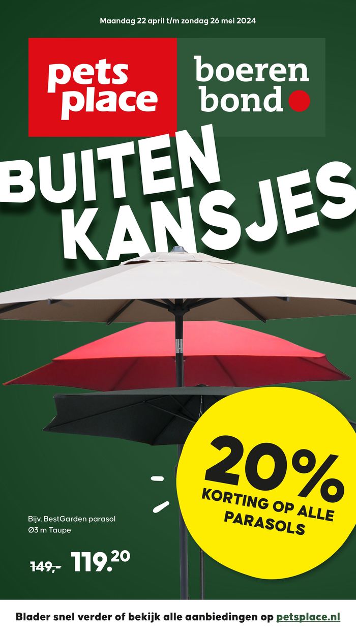 Catalogus van Pets Place in Oudenbosch | Tuin special | 30-4-2024 - 26-5-2024
