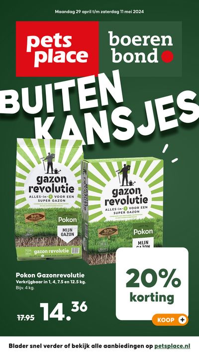 Aanbiedingen van Bouwmarkt & Tuin in Bergen (Limburg) | Boerenbond folder bij Boerenbond | 30-4-2024 - 11-5-2024