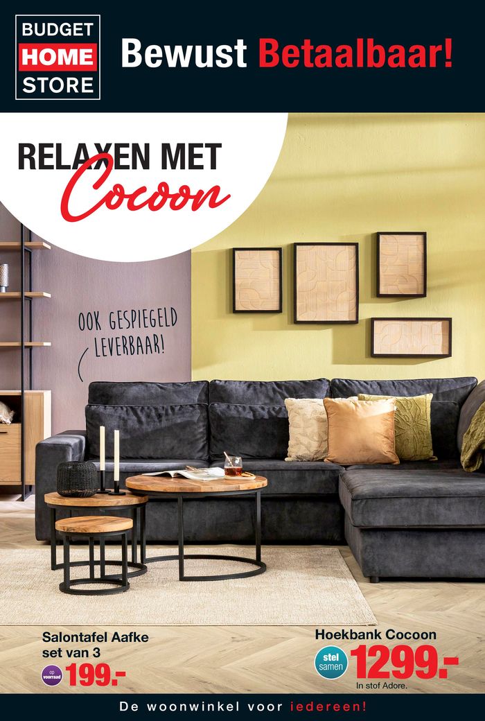 Catalogus van Budget Home Store in Rotterdam | Budget Home Store folder | 1-5-2024 - 15-5-2024
