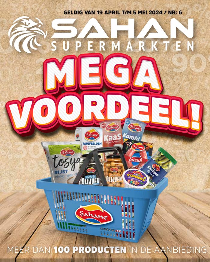 Catalogus van Sahan Supermarkten in Schiedam | Sahan Supermarkten folder | 2-5-2024 - 16-5-2024