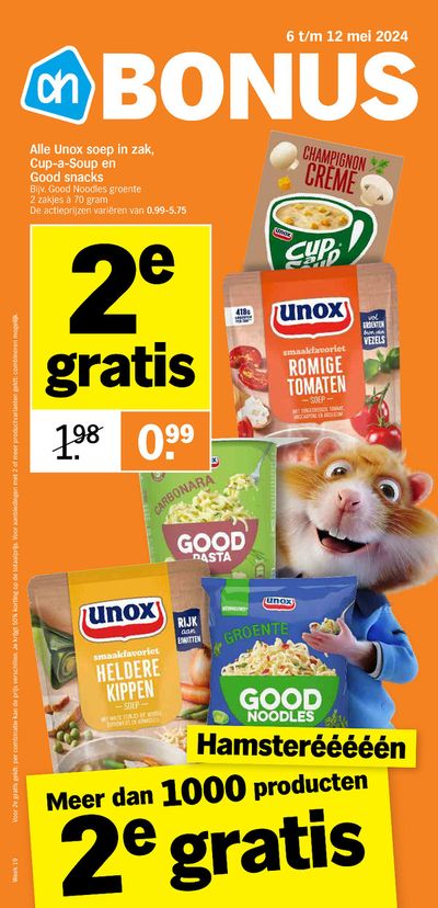 Aanbiedingen van Supermarkt | Albert Heijn folder bij Albert Heijn | 4-5-2024 - 18-5-2024