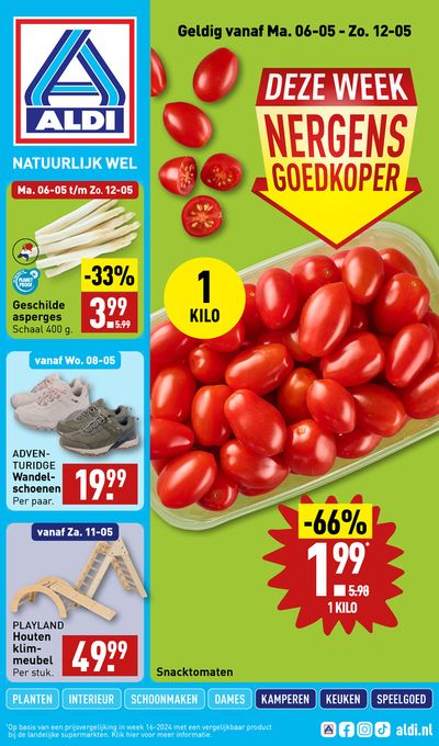 Aanbiedingen van Supermarkt in Bergen (Noord-Holland) | Folder Aldi bij Aldi | 4-5-2024 - 18-5-2024