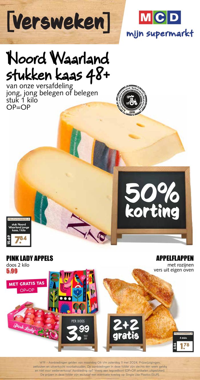 Catalogus van MCD Supermarkt in Bergen op Zoom | MCD Supermarkt folder | 5-5-2024 - 19-5-2024