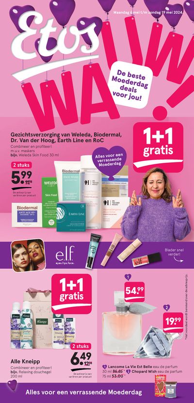Aanbiedingen van Drogisterij & Parfumerie in Hedel | De beste acties voor jou! bij Etos | 6-5-2024 - 20-5-2024