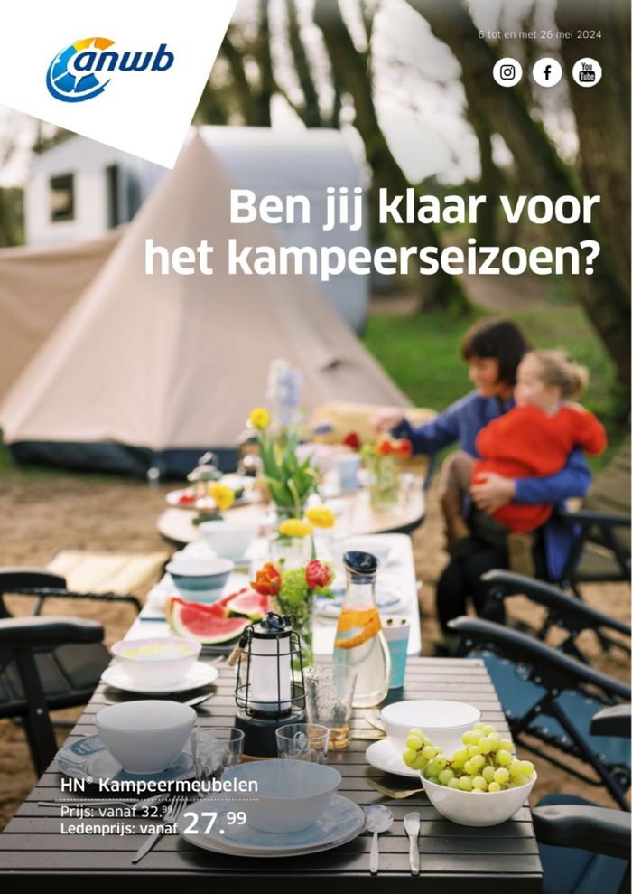 Catalogus van ANWB in Nijmegen | Ben jij klaar voor het kampeerseizoen? | 6-5-2024 - 20-5-2024