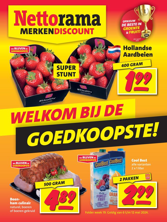 Catalogus van Nettorama in Enschede | Nettorama Merken Discount | 7-5-2024 - 12-5-2024
