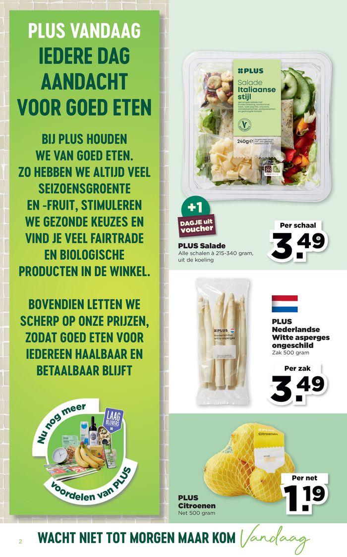 Catalogus van Plus in Winterswijk | Plus Vandaag! | 9-5-2024 - 23-5-2024