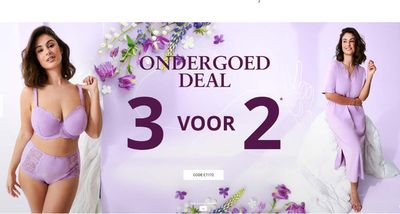 Aanbiedingen van Kleding, Schoenen & Accessoires in Leeuwarden | Ondergoed Deal 3 Voor 2 bij Ulla Popken | 9-5-2024 - 23-5-2024
