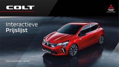Aanbiedingen van Auto & Fiets in Emmen | Mitsubishi Colt bij Mitsubishi | 10-5-2024 - 10-5-2025