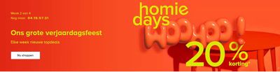 Aanbiedingen van Wonen & Meubels in Yerseke | Homie Days 20% Korting bij Home24 | 10-5-2024 - 14-5-2024