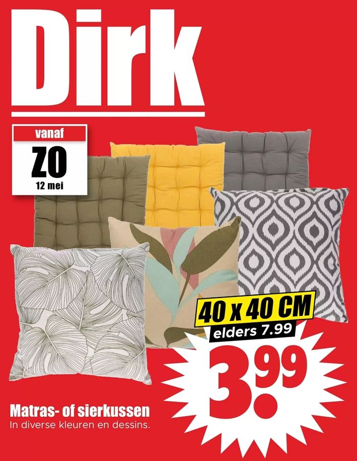 Catalogus van Dirk in Amsterdam | Folder Dirk | 12-5-2024 - 18-5-2024