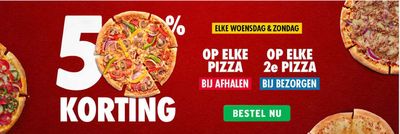 Aanbiedingen van Restaurants in Baarn | Domino's pizza Korting bij Domino's pizza | 15-5-2024 - 23-5-2024