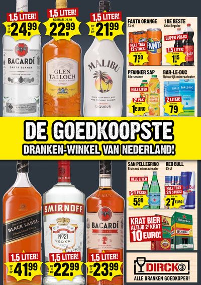 Aanbiedingen van Supermarkt in Dordrecht | Dirck III De Goedkoopste Dranken-Winkel Van Nederland! bij Dirck III | 16-5-2024 - 30-5-2024