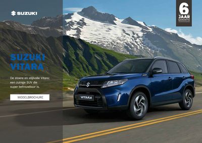 Aanbiedingen van Auto & Fiets in Nieuw-Roden | Suzuki Nieuwe Vitara bij Suzuki | 16-5-2024 - 30-5-2024