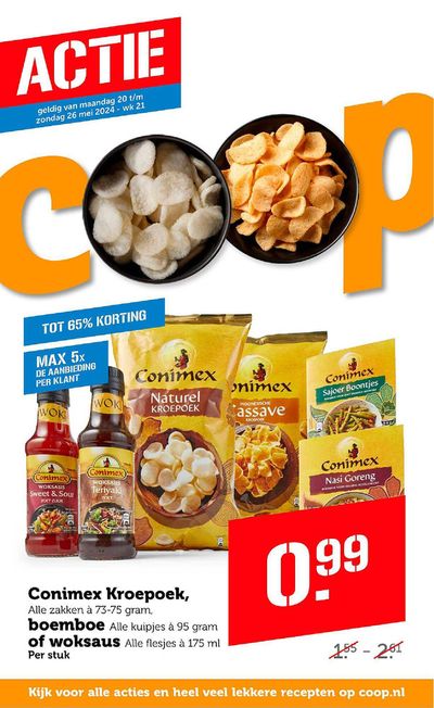 Aanbiedingen van Supermarkt in 's-Hertogenbosch | Coop Actie folder bij Coop | 16-5-2024 - 30-5-2024