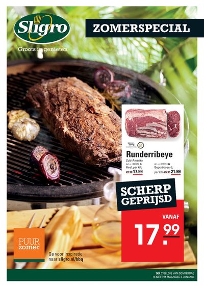 Aanbiedingen van Supermarkt in Tilburg | Zomerspecial BBQ bij Sligro | 16-5-2024 - 3-6-2024