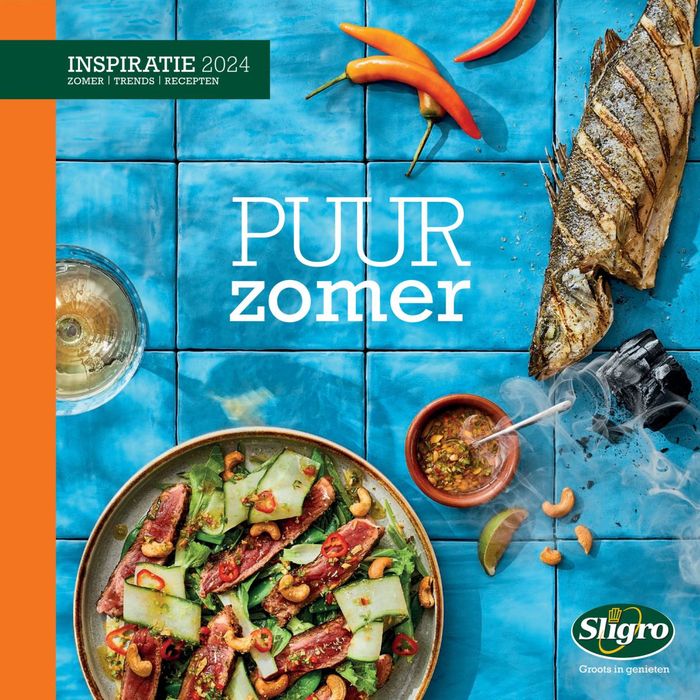 Catalogus van Sligro in Groningen | Zomer inspiratiemagazine | 17-5-2024 - 31-5-2024