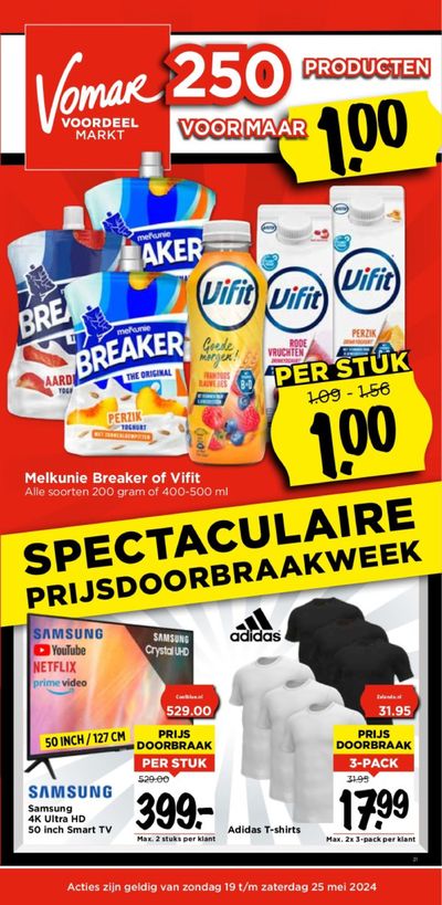 Aanbiedingen van Supermarkt in Volendam | Folder Vomar bij Vomar | 18-5-2024 - 1-6-2024