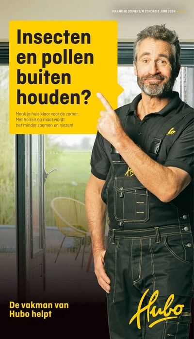 Aanbiedingen van Bouwmarkt & Tuin in Leeuwarden | Hubo folder bij Hubo | 19-5-2024 - 2-6-2024