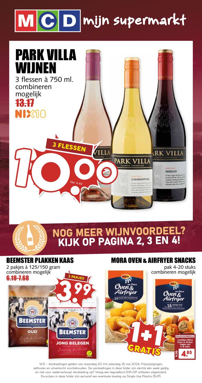 Catalogus van MCD Supermarkt in Rotterdam | MCD Supermarkt folder! | 19-5-2024 - 2-6-2024