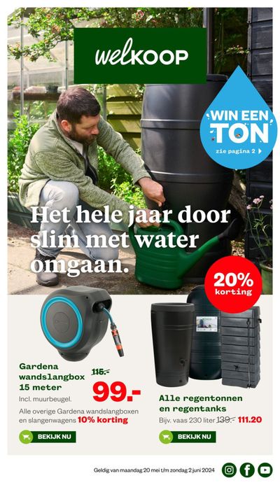Catalogus van Welkoop in Nieuwleusen | Het hele jaar door slim met water omgaan. | 20-5-2024 - 3-6-2024