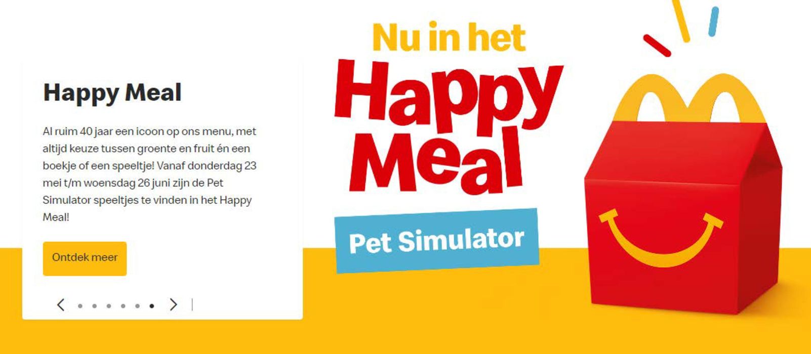 Catalogus van McDonald's in Tilburg | Happy Meal | 23-5-2024 - 26-6-2024