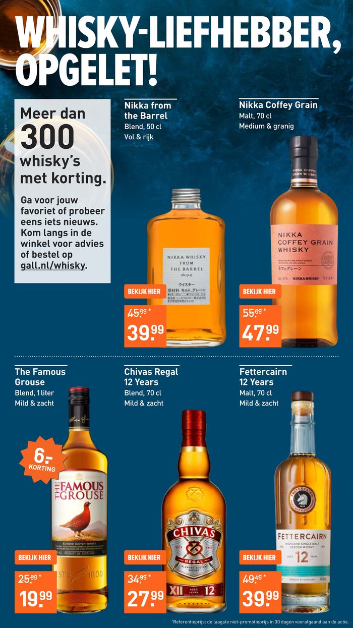 Catalogus van Gall & Gall in Waalre | Gall & Gall Wilde Whisky Dagen | 27-5-2024 - 10-6-2024