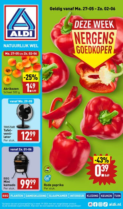 Aanbiedingen van Supermarkt in Roggel | Deze week nergens goedkoper bij Aldi | 28-5-2024 - 11-6-2024